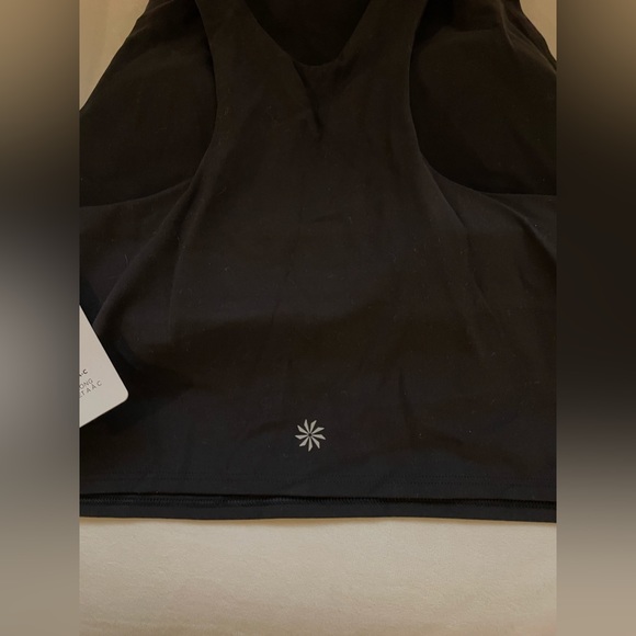 NWT ATHLETA Conscious Crop Top A-C in Black Size M - Picture 6 of 10
